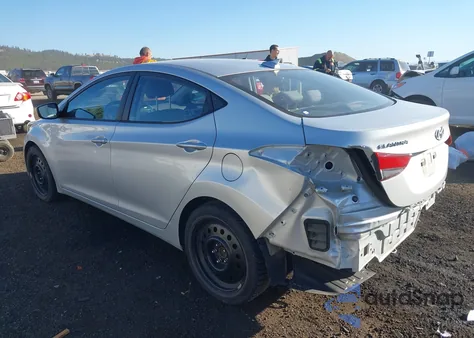 2016 Hyundai Elantra Se из США, поврежденный, VIN KMHDH4AE6GU542911